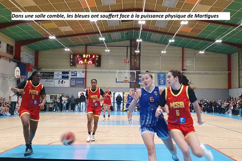 1/8 Coupe de France: PSB - Martigues: 50-87