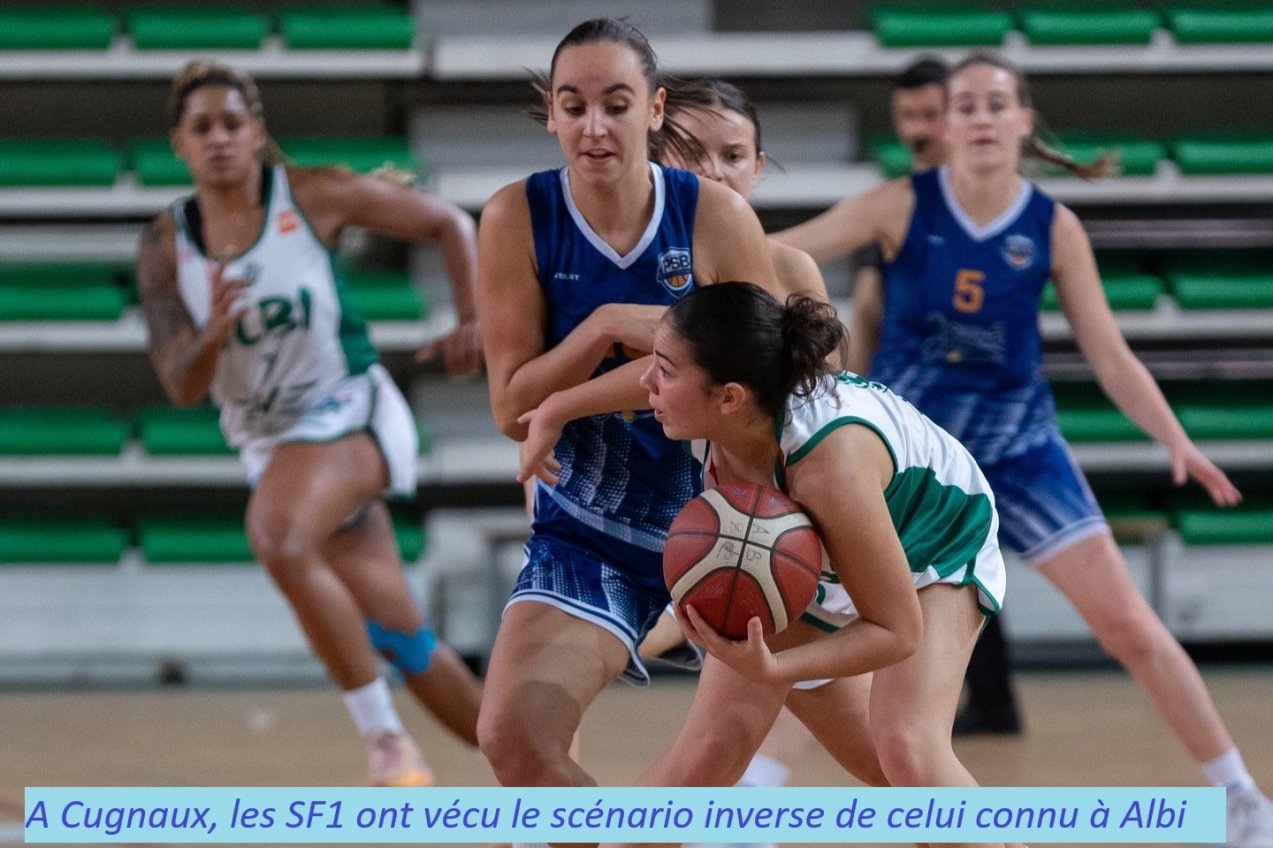 NF3 - Cugnaux -PSB: 84-81